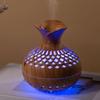 Elegant Wood Grain Vase Air Diffuser for Home Office Spa