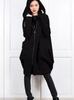250g Two-Piece Mid-Length Loose Hoodie with Zipper and Pockets