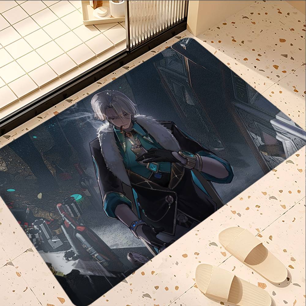 Game Character Aventurine Entrance Door Mat Nordic Style Home Doormat Bathroom-Toilet Mats Bedroom Hotel Decor Mat