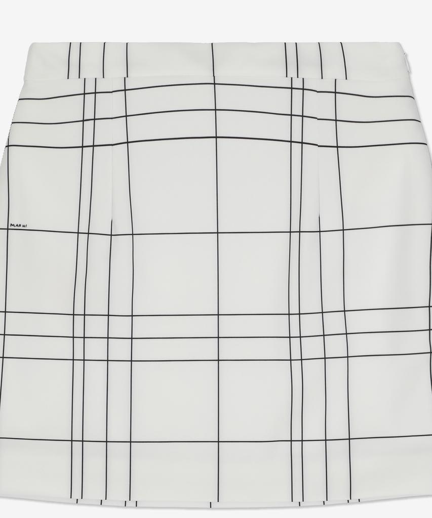 Marni Pattern Skirt - White / Goma0553S0Utn910Tcw03
