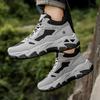 Fashion Autumn Men Sneakers Thick Soled Casual Shoes Sports Outdoor Hiking Boots High Top Trekking Shoes Climbing Four Seasons