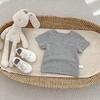 Kids Short Sleeve Cotton T Shirt for Boys and Girls Summer Basic Top
