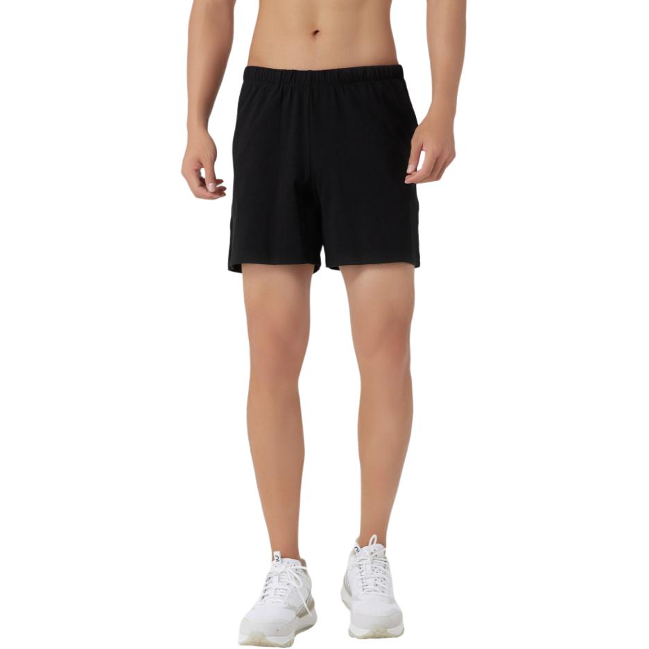 

DECATHLON 100 Basic Fitness Comfortable Soft Stretch Shorts Men s Black 3XL чёрный