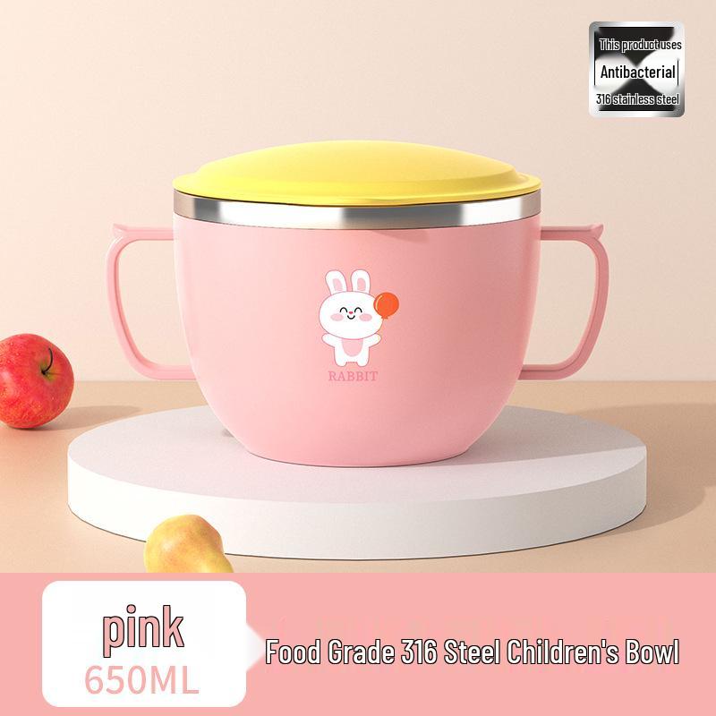 316 Stainless Steel Insulated Bento Lunch Box for First-Grade Girls, Four Compartments, Perfect for School.
