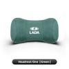 Suede Headrest Car Breathable Memory Foam Neck Pillow For Lada Niva 2107 Xray Vesta Priora Granta Kalina Samara Largus 2106 NN34