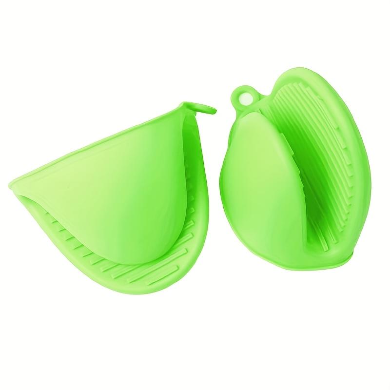 1 Pair of Silicone Pot Holder Gloves with Anti-slip Grip, Suitable for Holding Kitchenware with Both Hands. Kitchen Essentials | Colorful Kitchenware