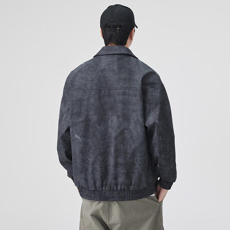 TOM ADAM 2025 Autumn Loose Fit Tie-Dye Workwear Jacket