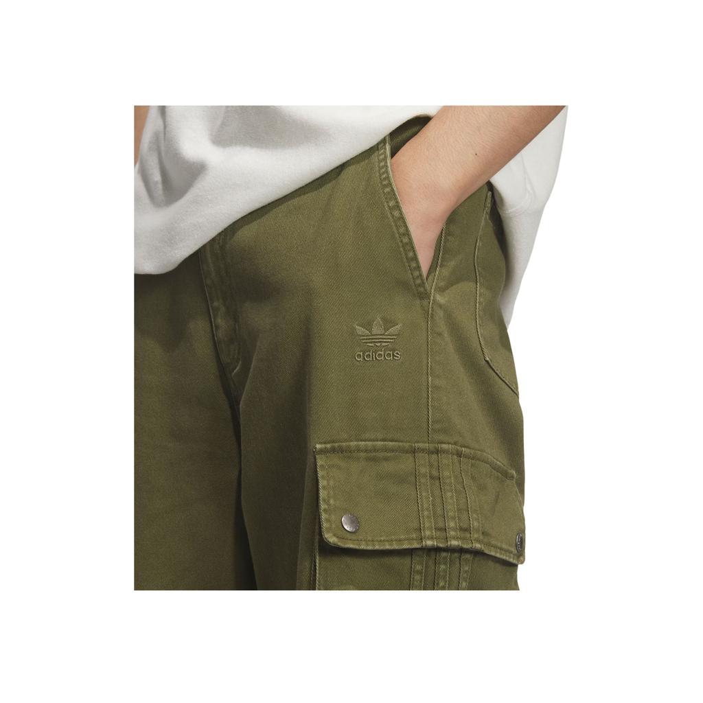 Adidas Originals Multi-Pocket Trousers Men Bottoms Dark-Olive-Green IA7506