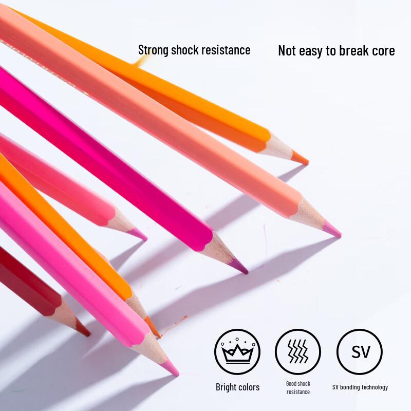 M&G 72-Color Water-Soluble Colored Pencil Set
