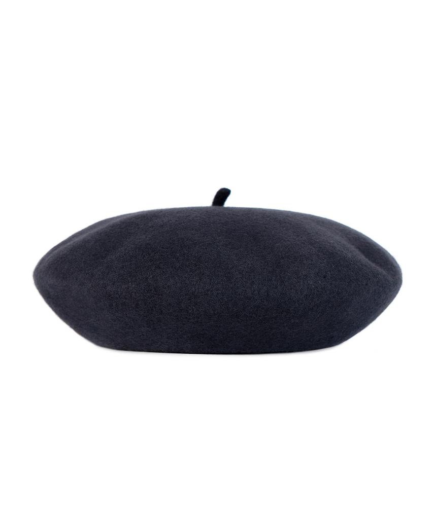 Bajal Va Square Studded Wool Beret Grey