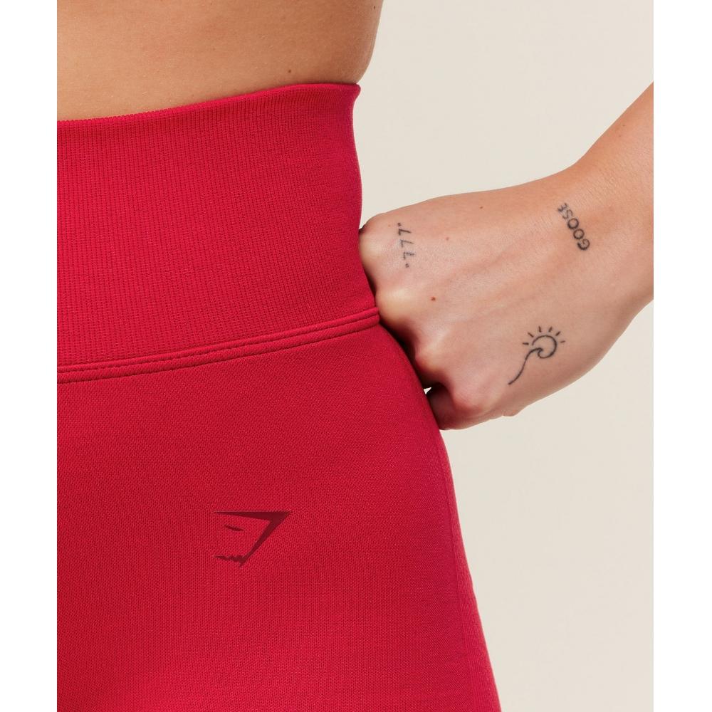 Gymshark Lift Seamless Shorts Carmine Red B6a8i Rbqw