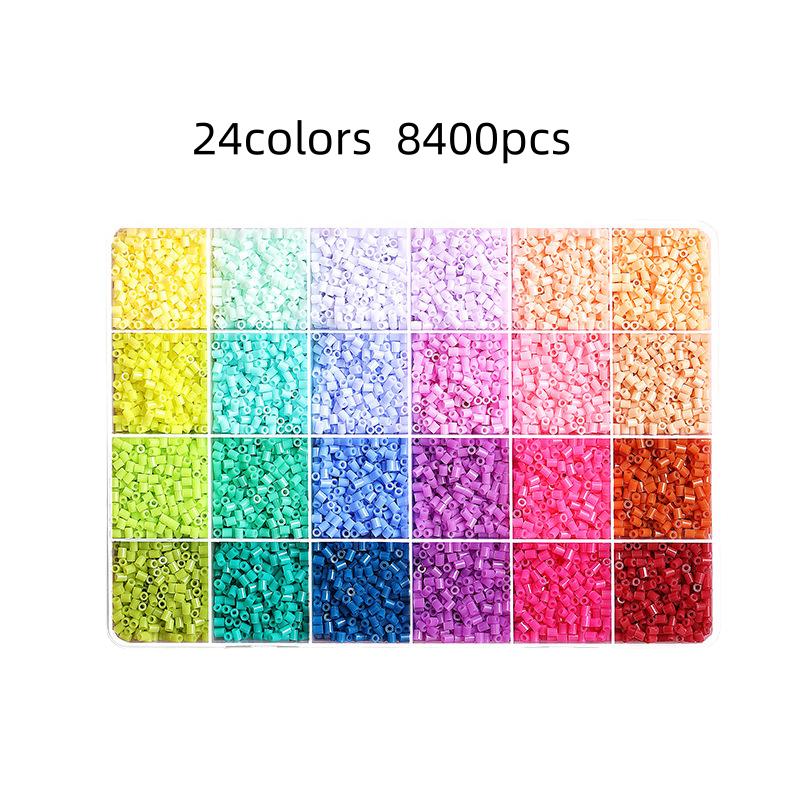 2,6 mm Eisenperlen Perler Perlen Hama Perlen DIY Hohe Qualität Handgemachtes Geschenk Schmelzperlen 8400 Stück/Set