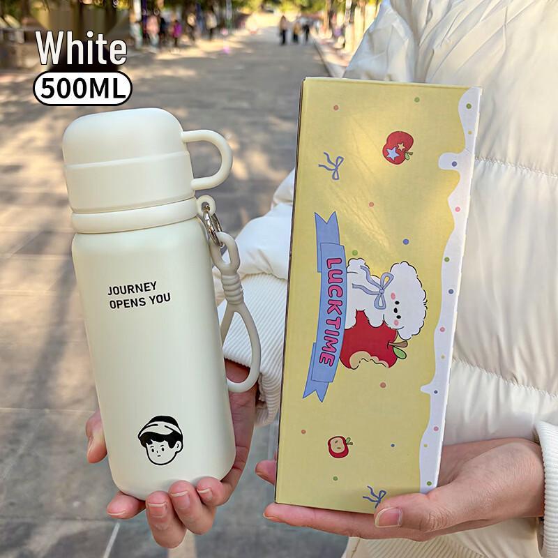 

MDNG 316 Stainless Steel Insulated Water Bottle with Straw, 500ml