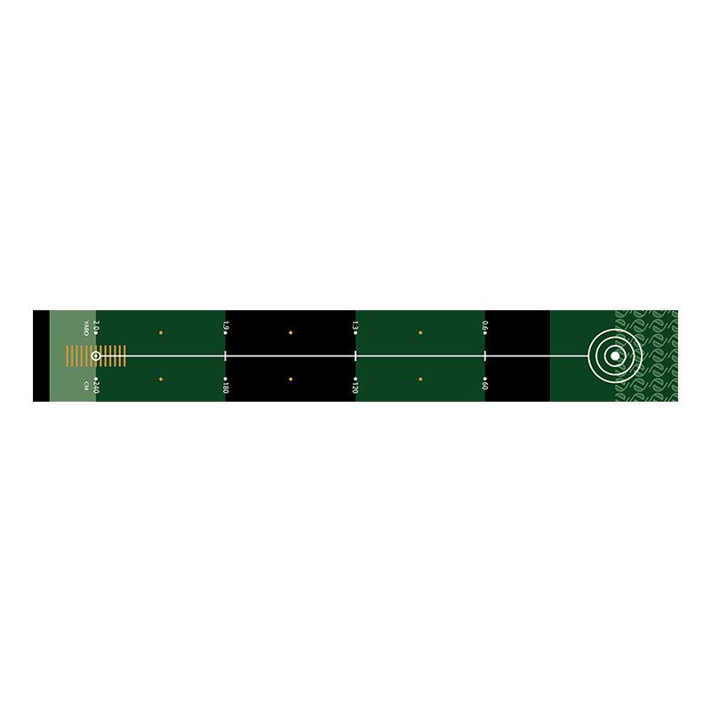 Nordic Style Diatom Mud Golf & Fitness Floor Mat - Stain-Resistant, Indoor Use 30*240cm New Diatom Mud