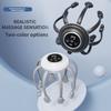 Electric Octopus Head Massager Portable Handheld Scalp Relaxation Vibrating Massage Device for Home Use Stress Relief