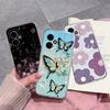 For Honor 400 Pro Lite 5G Case Pretty Flowers Transparent TPU Bumper Protective Cover For Honor400Pro Fundas Honor400Lite Coque