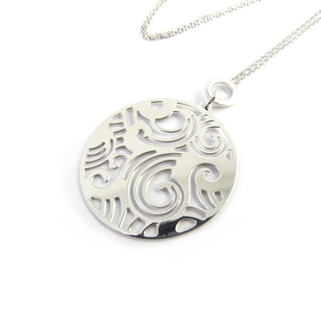 Altesse [M5685] - Collier argent 'Carmen' argenté