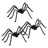 Halloween Spider Decoration 3 Pcs Black 150 Cm