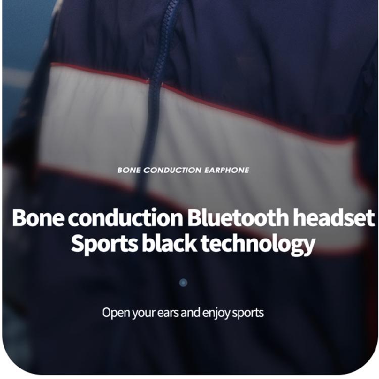 Bone Conduction Headphones Waterproof Open Ear Earbud Earpiece Noise Canceling