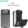 Nillkin iPhone 18 17 Pro Max / 18 17 Pro tokhoz CamShield Támasztó Kamerafedél Átlátszó Állvány Védelem Hátlap Telefon tok