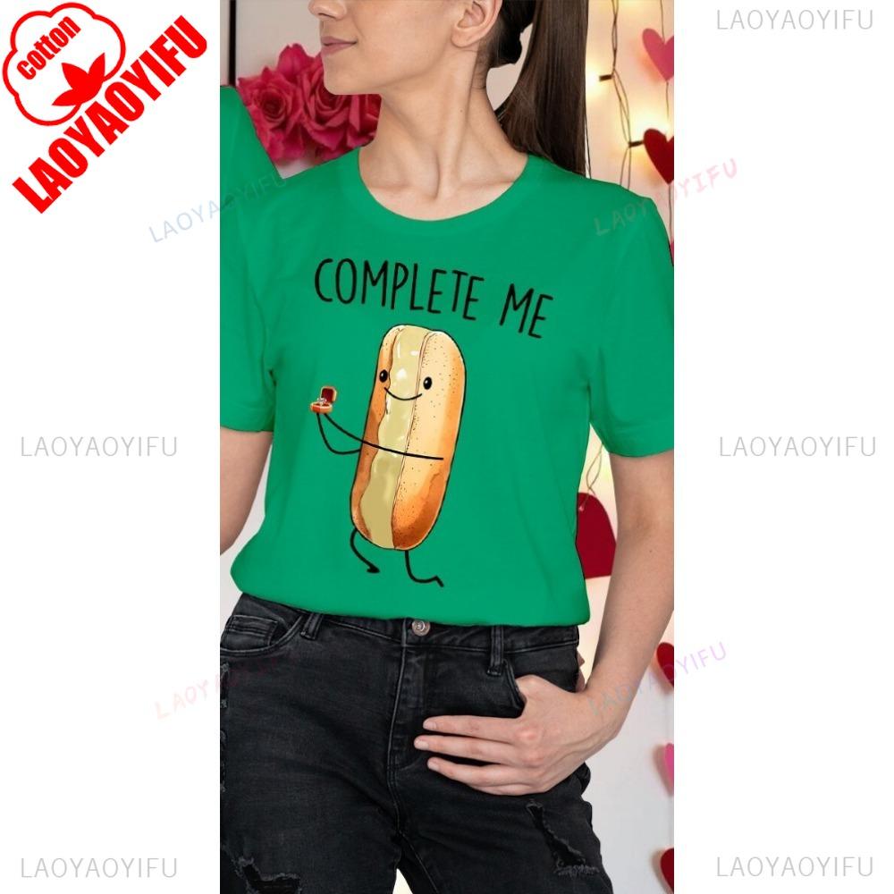 Couples Valentines Day Outfit Ideas Complete High Quality Cotton TShirt Me You Matching Fashion Loose TShirts Tees