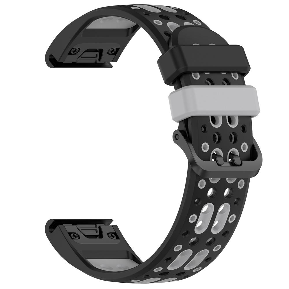 22mm 26mm Marine Silicone QuickFit Sport Strap For Garmin Fenix E 8 8x 7 7X/6 6X PRO/5 5x Puls/Epix Pro/Enduro 3/Tactix 8 7 Band