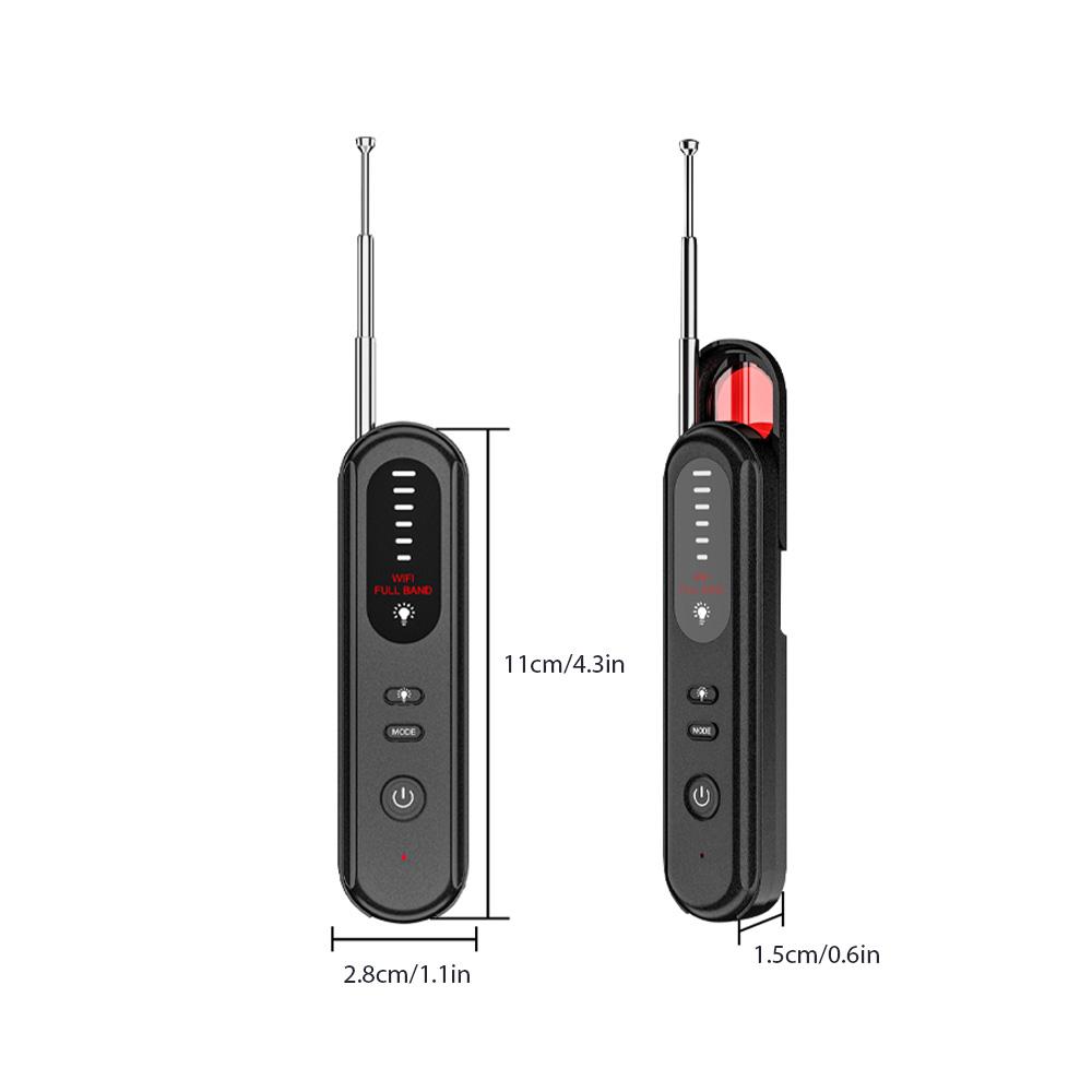 Detector de Câmera Sinal RF Inteligente Rastreador GPS Scanner Sensibilidade Ajustável Portátil Anti-furto