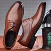 Fashion Spring Men's Leather Shoes Business Formal Shoes Autumn Lace-up All-match Casual Shoes Male Work Office Oxfords Zapatos Hombre