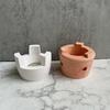 Diy Handmade Products Heating Warm Wine Device Silicone Mold Scented Gypsum Ornaments Drop Glue Mold for Decoration