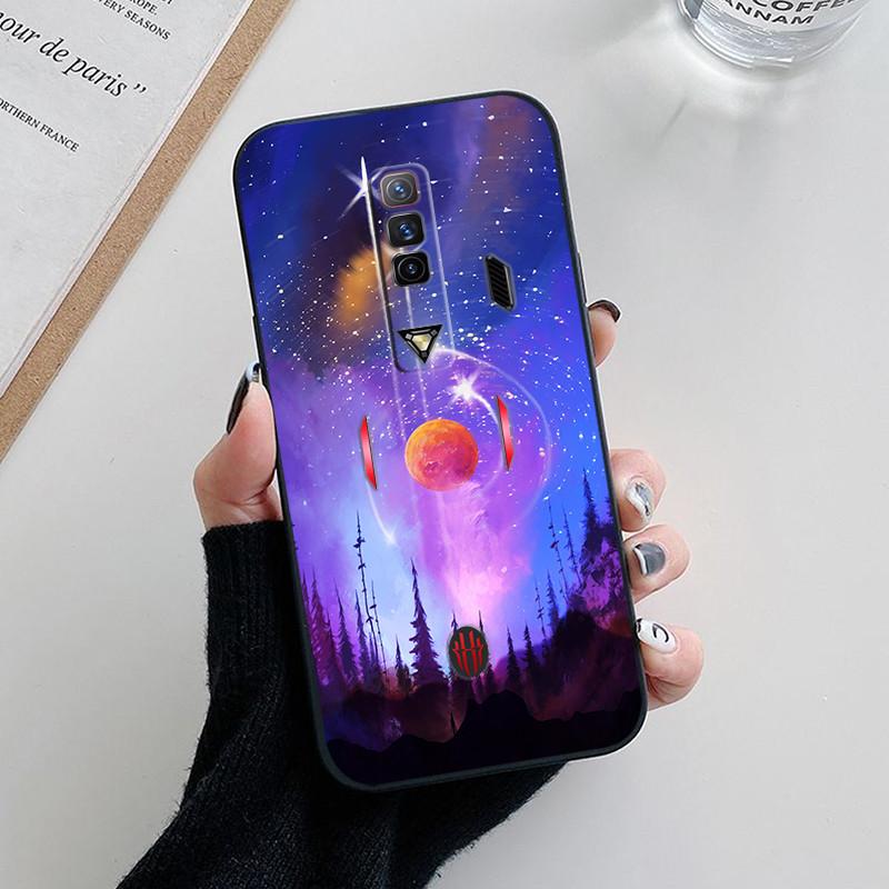 Für ZTE Nubia Red Magic 7 Hüllen 7Pro Mode Weiche TPU Silikon Rückseite Für redmagic 7 7S Pro 10 air Handyhüllen Fundas