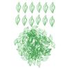 200 Pcs Leaf Shaped Paper Clips Cute Fun Bookmark Paperclip Planner Clips with Transparent Box for O