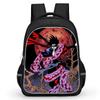 NARUTO Anime Student Backpack Mochila, Dual Zipper Pockets, Durable Lightweight 16-inch Kids Backpack for Boys & Girls Ages 5-10