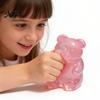Anxiety Relief Toy Clear Bear Squeeze Stress Shape TPR Sugar Ball Sensory Soft Stretchy Decompression Fidget