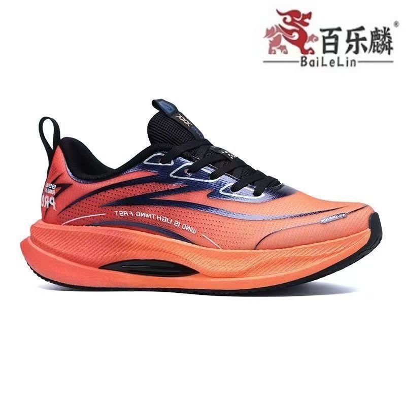 Sneakers Non-slip rubber sole running shoes Spring breathable couple running shoes Wangdu shoes 39 оранжевый