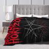 BMTH Bring Me The Horizon Soft Blankets British Rock Band Plush Throw Blanket Fluffy Outdoor Flannel Bedspread Sofa Bed Cover