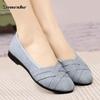 Damen Mokassins Flache Schuhe