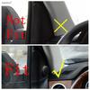 A Pillar Ring Water Cup Holder Gear Shift Panel Head Light Lamp Cover Trim For Toyota Tundra 2014 - Red Accessories Interior