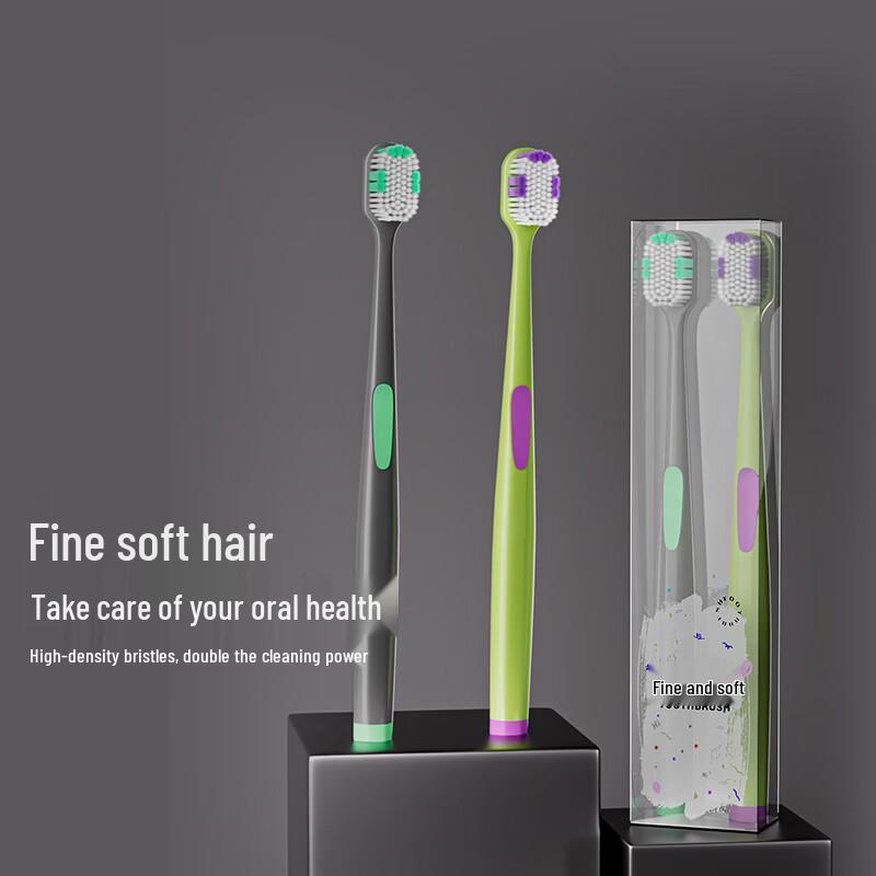 Meike Wide Head Soft Bristle Adult Toothbrush