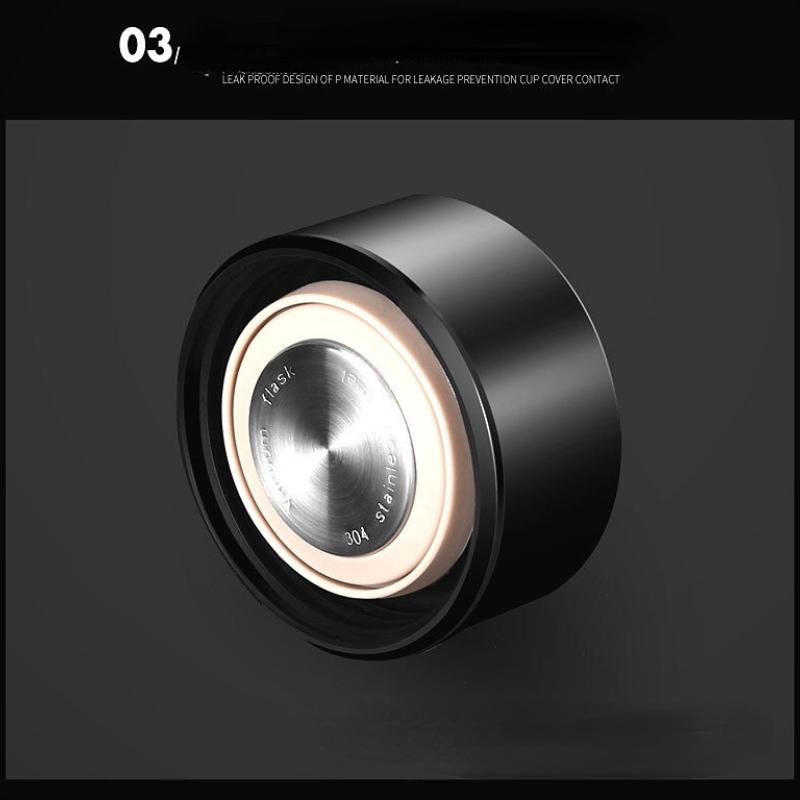 Multi-purpose Portable Intelligence Thermos Cup 500ml Vacuum Flasks Portable Stainless Steel Thermos Cup Water Bottle Office Thermos Cup