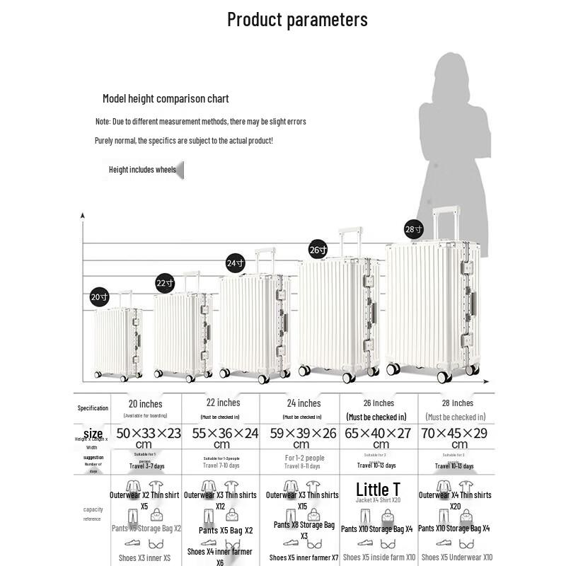 CTDX Stylové pevné zavazadlo