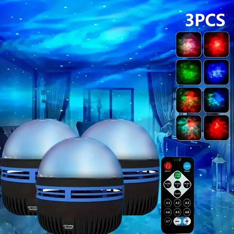 Led Aurora Borealis Night Light Starry Galaxy Light Projector Disco Light Christmas Lights For Room
