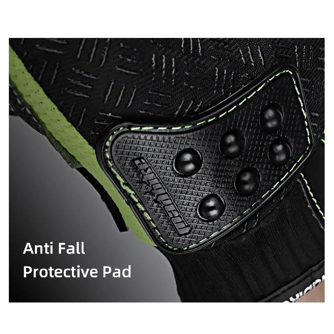 Motobike Motorcycle Knitting Unisex Moto Touch Screen Breathable Motocross Riding Racing Alloy Protective Full Finger Gloves