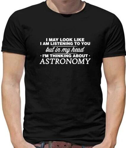 Il Mio Testa I M Astronomy T-Shirt - Astronomer - Science - Planets - Stars 4XL