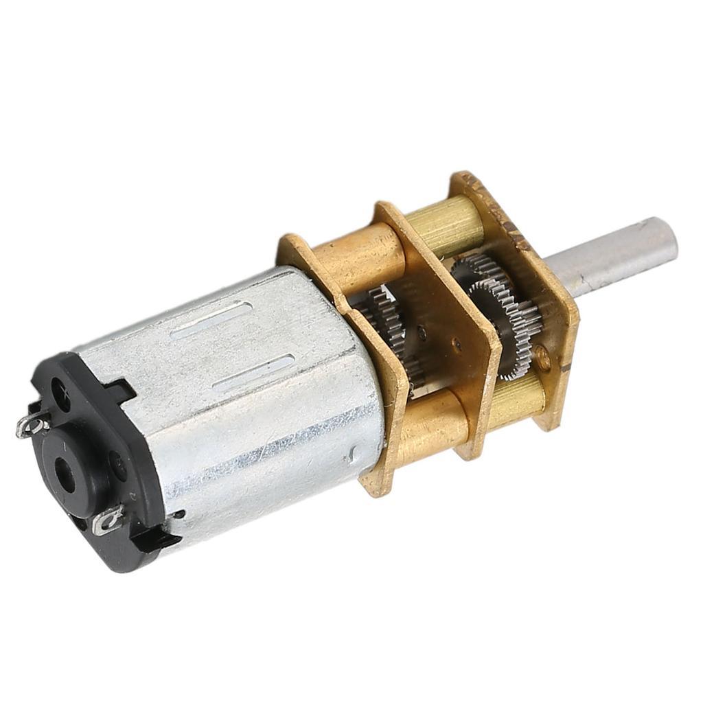 12FN20 DC 6V Prevodový motor 10 otáčok za minútu Hriadeľ 3x10mm Redukčný prevodový motor pre robota