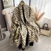 Luxury Winter Scarf Women Cashmere Shawls and Wraps Pashmina Scarves Female Bufanda Echarpe Keep Warm Blanket