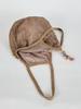 Lara Charm Mesh Bag - BROWN