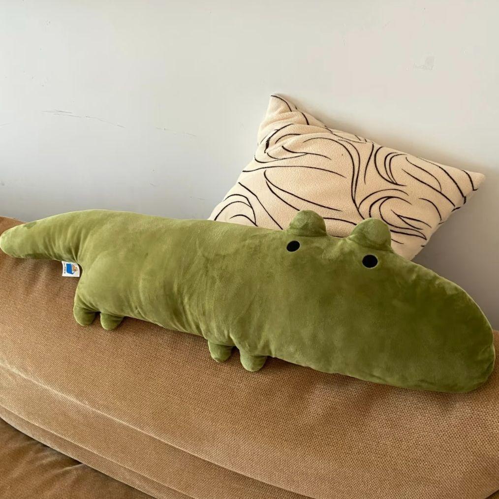 Pillow Bedroom Dormitory Pillow Female Hippopotamus Long Bedhead Cushion Living Room Leg Clamp Sofa Sleeping Pillow