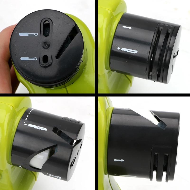 Multifunctional Electric Knife Sharpener High-Speed Sharpening Motorized Rotary Kitchen Tools