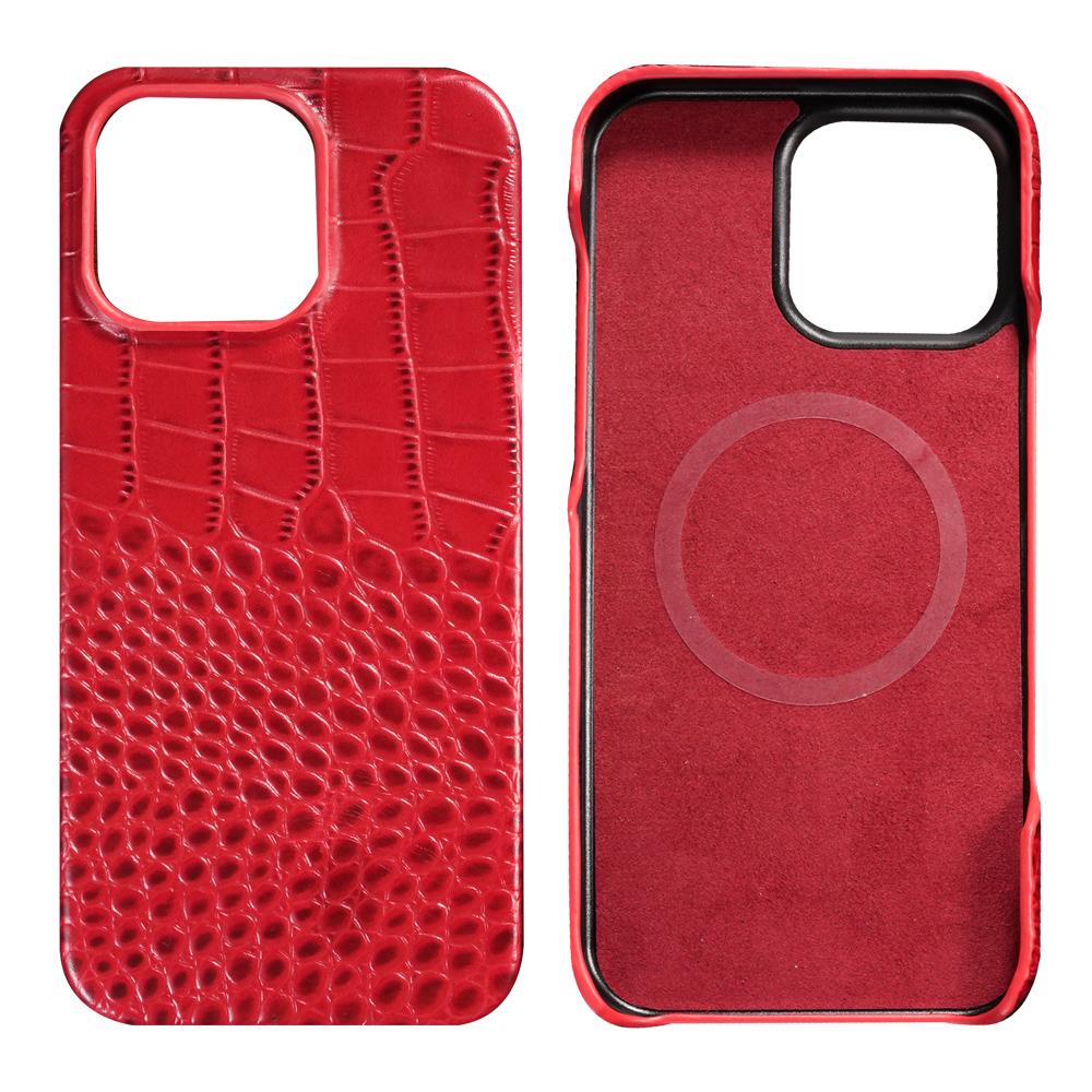 

for Magsafe Case for iPhone 15 16 Pro Max Promax 16Pro 15Pro Natural Cowhide Leather Magnetic Protector Phone Back Cover For iPhone 15 Pro&Genuine Leather