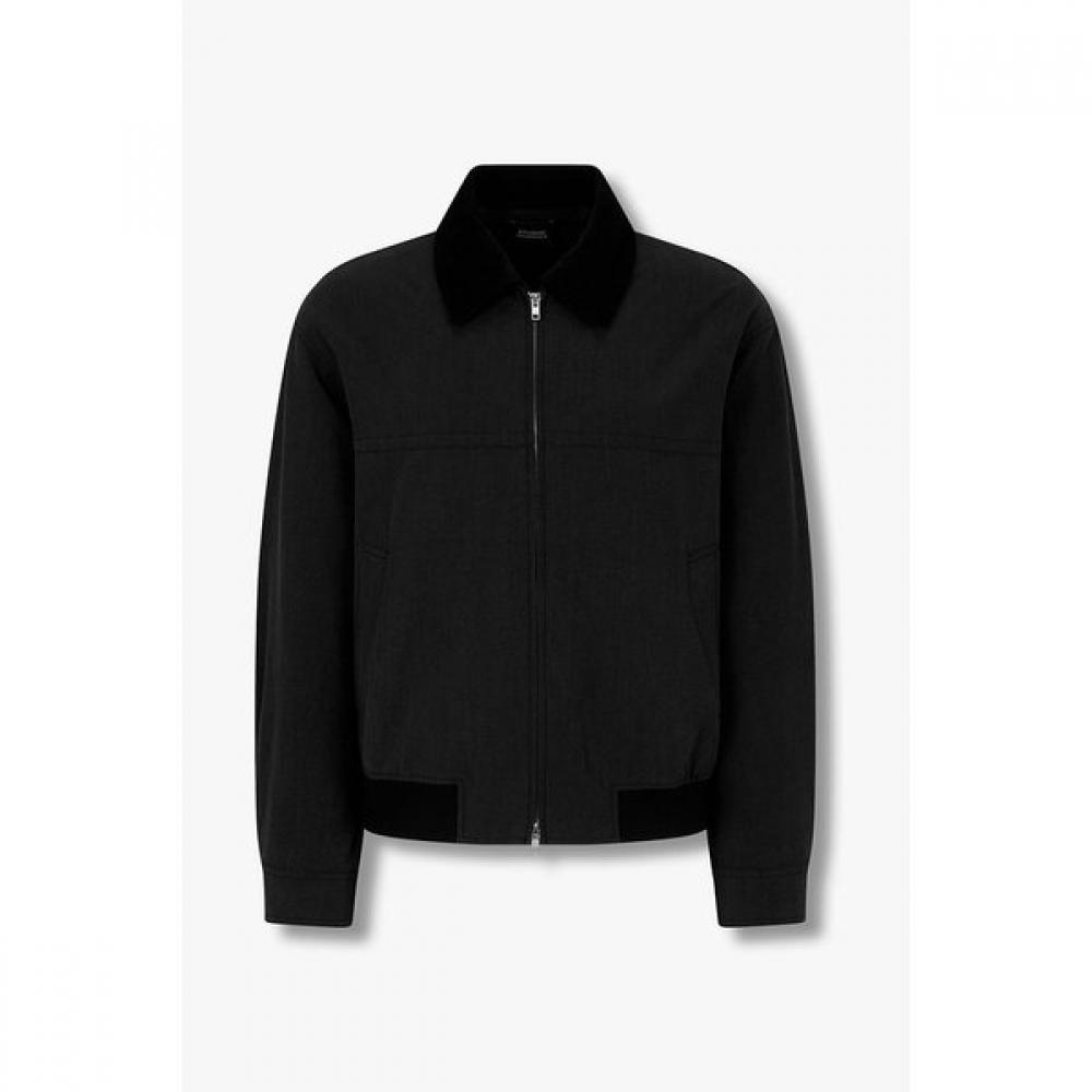 

Tomboy Corduroy Collar Bomber Jumper 9155313132ar 99 (black)/L(100~105)